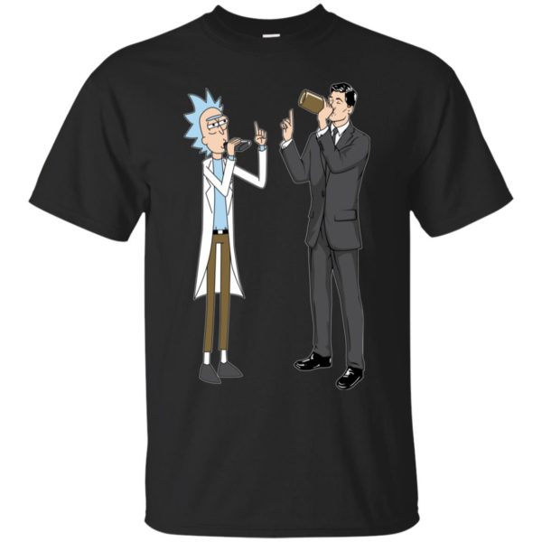 Rick And Archer Drink Wine Shirt