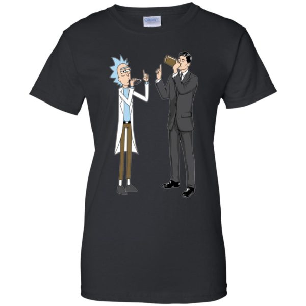 Rick And Archer Drink Wine Shirt