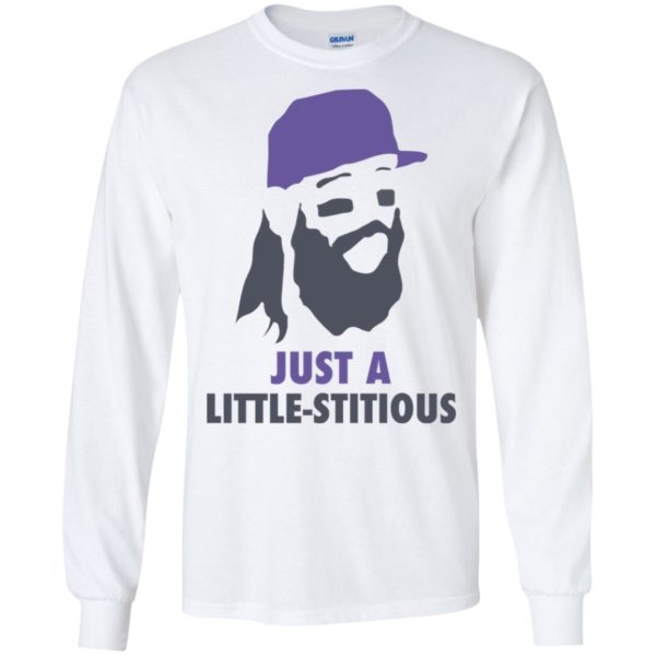 Just A Little Stitious Charlie Blackmon Shirt