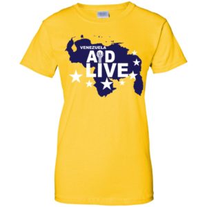 Venezuela concert 22 F Cucuta Colombia Live Aid Shirt