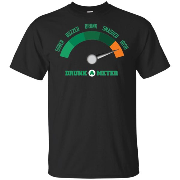 Irish Drunk Meter St Patrick's Day Shirt