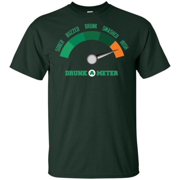 Irish Drunk Meter St Patrick's Day Shirt