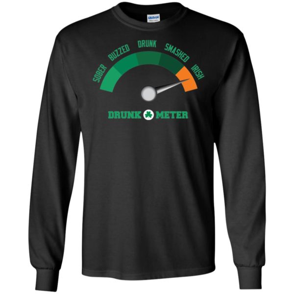 Irish Drunk Meter St Patrick's Day Shirt