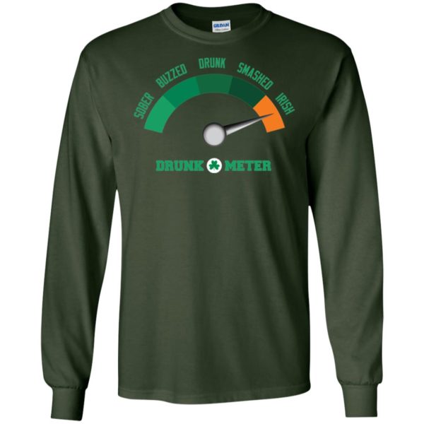 Irish Drunk Meter St Patrick's Day Shirt