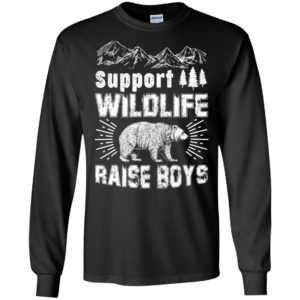Support Wildlife Raise Boys Shirt