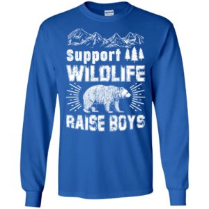 Support Wildlife Raise Boys Shirt