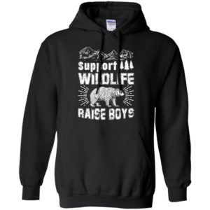 Support Wildlife Raise Boys Shirt