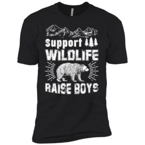 Support Wildlife Raise Boys Shirt