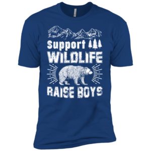 Support Wildlife Raise Boys Shirt