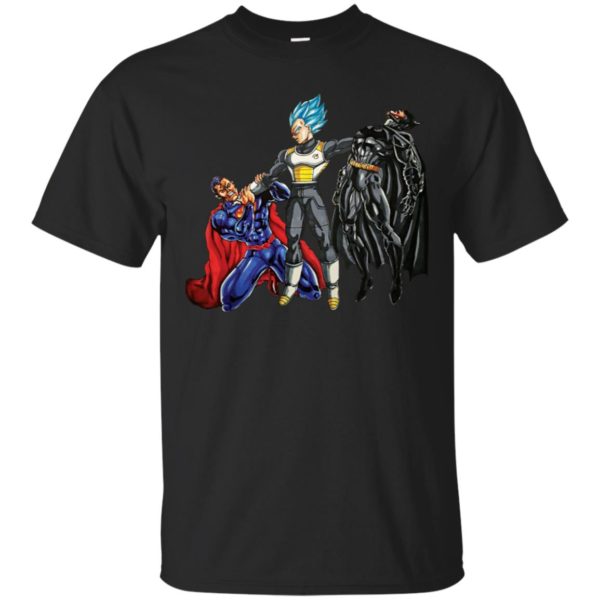 Vegeta Superman Batman Shirt