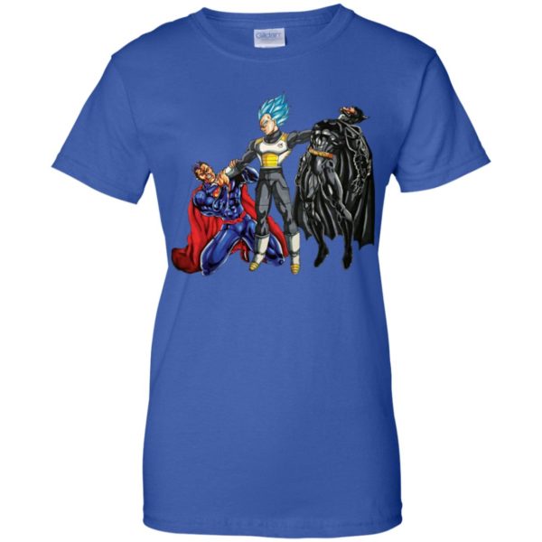 Vegeta Superman Batman Shirt