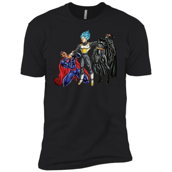 Vegeta Superman Batman Shirt