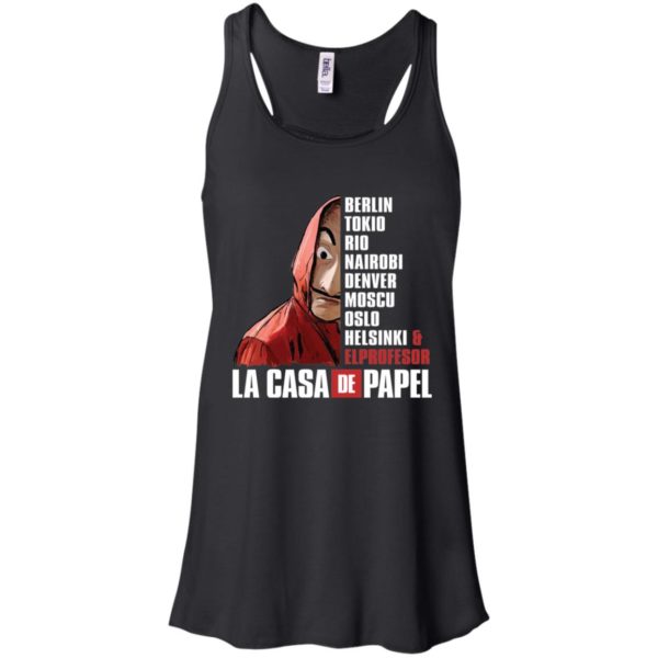 La Casa De Papel Berlin Tokio Rio Nairobi Denver Moscu Shirt