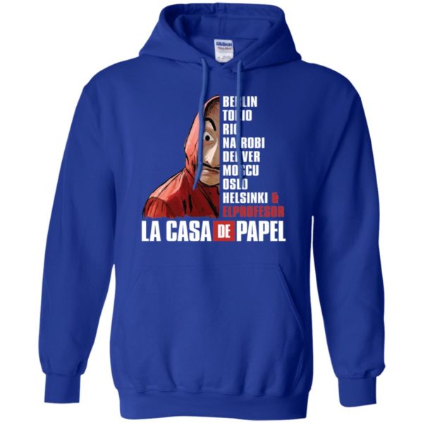 La Casa De Papel Berlin Tokio Rio Nairobi Denver Moscu Shirt