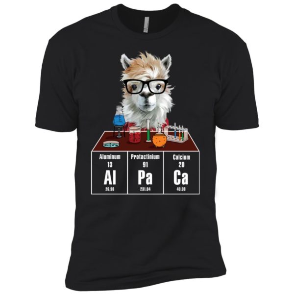 Chemistry Alpaca Cute Llama Science Teacher Shirt