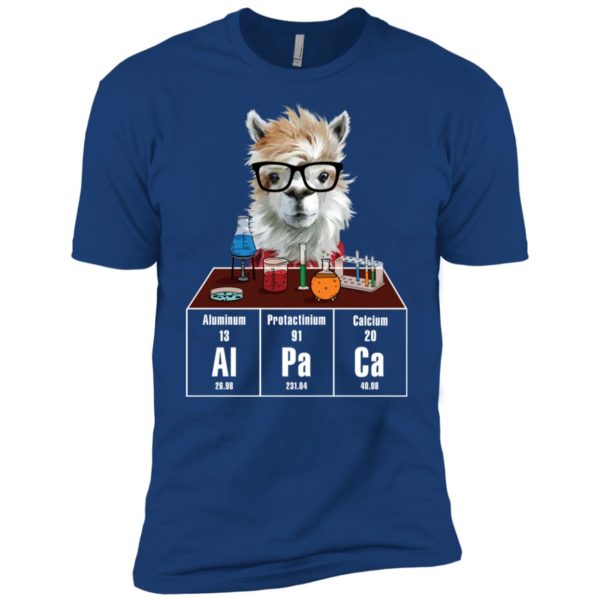 Chemistry Alpaca Cute Llama Science Teacher Shirt