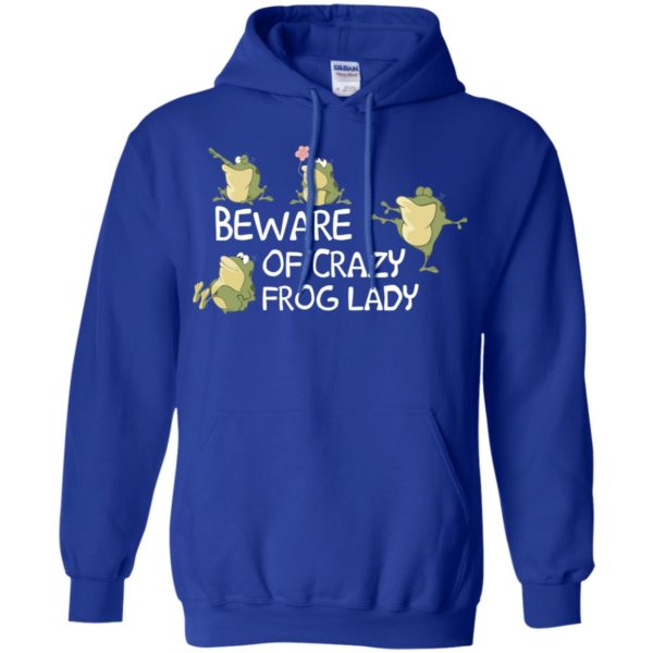 Beware of Crazy Frog Lady Shirt