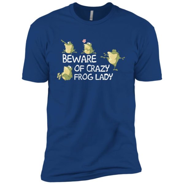 Beware of Crazy Frog Lady Shirt