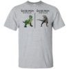 Soccer Mom Before And During The Game Dinosaur Shirt