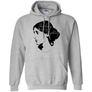 Thinking Is My Fighting Virginia Woolf Shirt