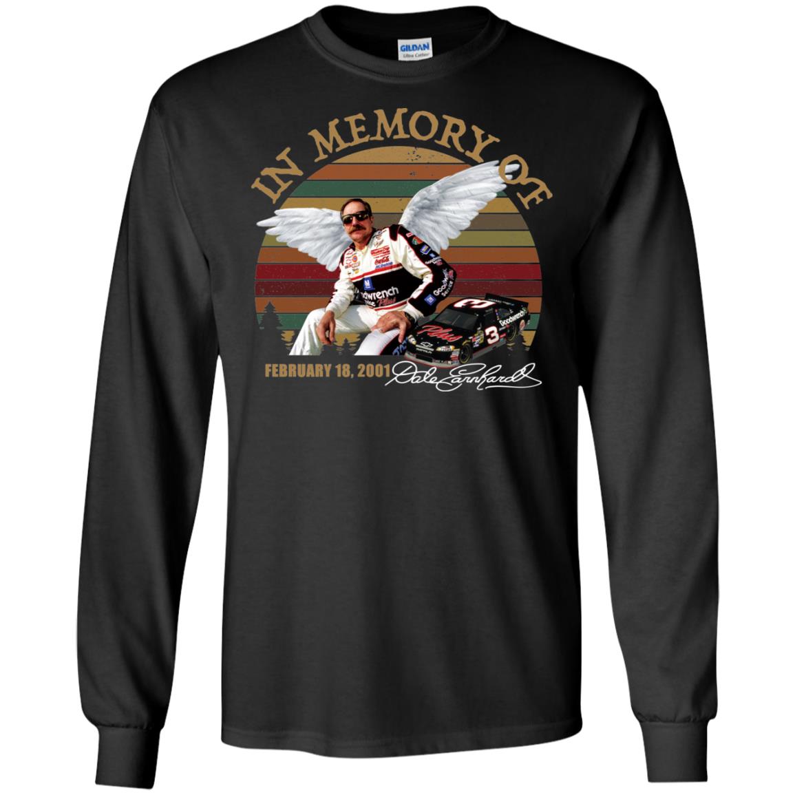 In Memory of Dale Earnhardt February 18 2001 Shirt image In Memory of Dale Earnhardt February 18 2001 Shirt