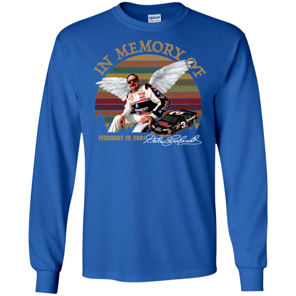 In Memory of Dale Earnhardt February 18 2001 Shirt image In Memory of Dale Earnhardt February 18 2001 Shirt