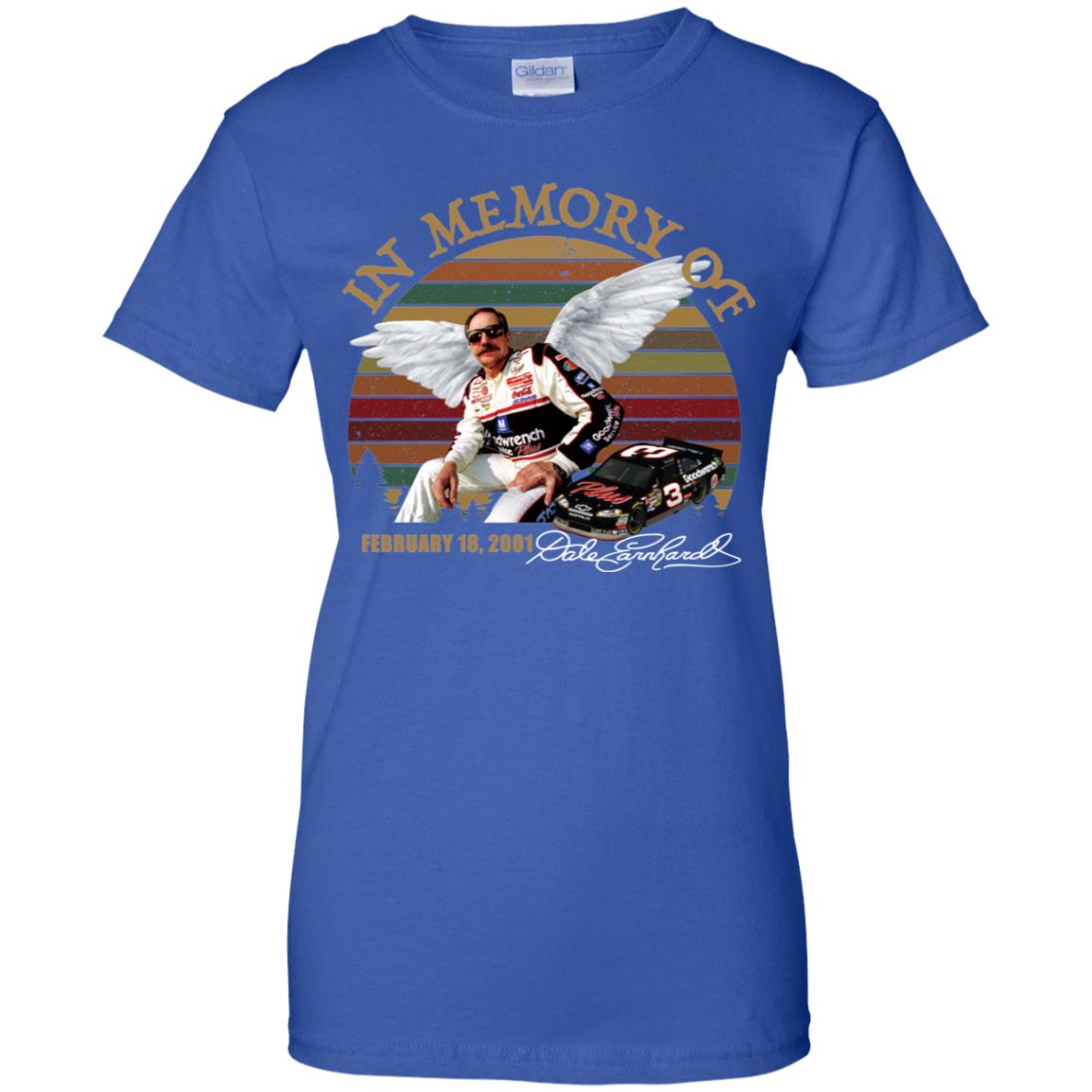 In Memory of Dale Earnhardt February 18 2001 Shirt image In Memory of Dale Earnhardt February 18 2001 Shirt