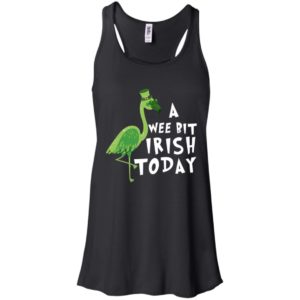 A Wee Bit Irish Today Flamingo St. Patrick's Day Shirt image A Wee Bit Irish Today Flamingo St. Patrick's Day Shirt