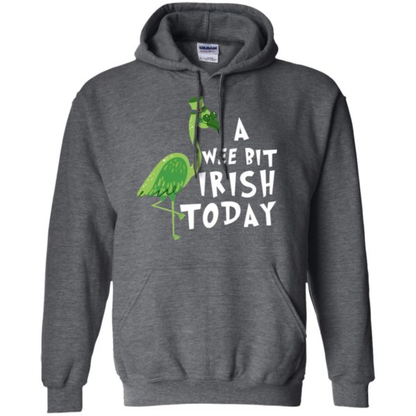 A Wee Bit Irish Today Flamingo St. Patrick's Day Shirt