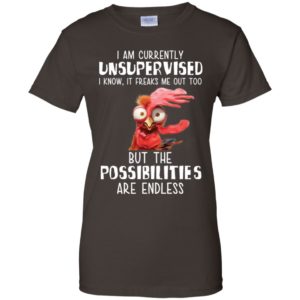 I Am Currently Unsupervised. I Know, It Freaks Me Out Too Shirt image I Am Currently Unsupervised. I Know, It Freaks Me Out Too Shirt