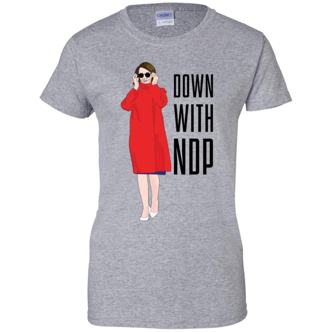 Nancy Pelosi Down With NDP Shirt image Nancy Pelosi Down With NDP Shirt