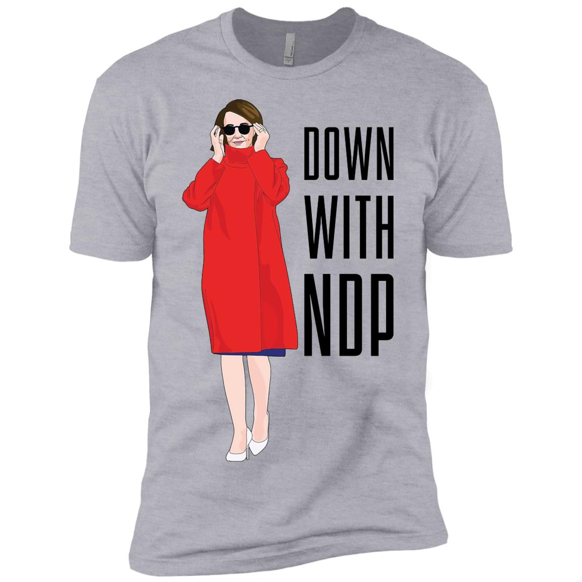 Nancy Pelosi Down With NDP Shirt image Nancy Pelosi Down With NDP Shirt
