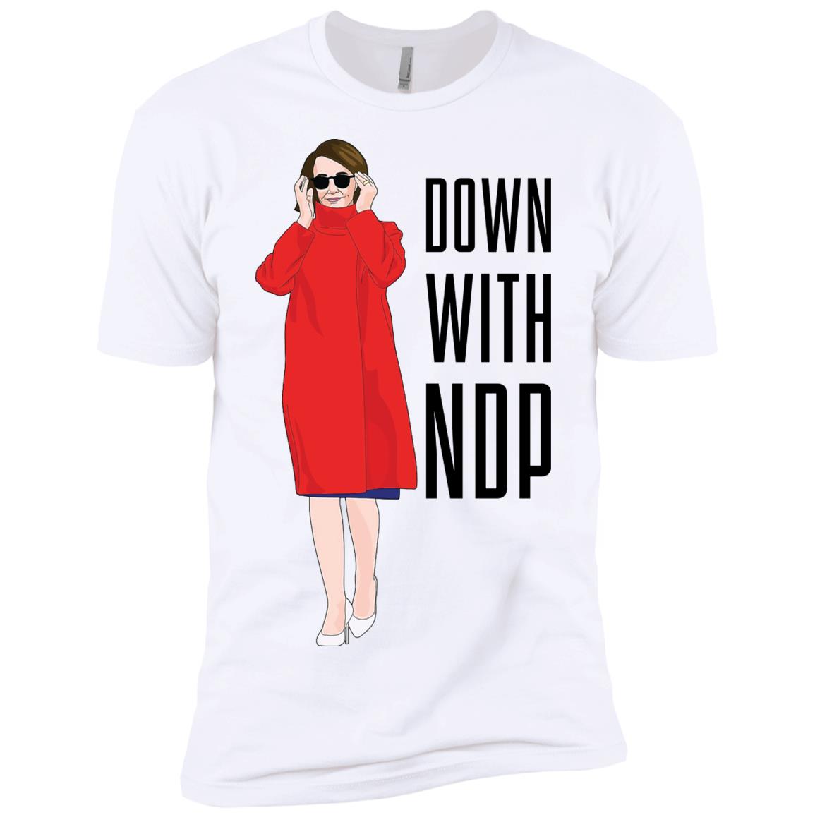Nancy Pelosi Down With NDP Shirt image Nancy Pelosi Down With NDP Shirt