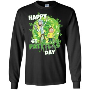 Rick And Morty Happy St. Patrick's Day Shirt image Rick And Morty Happy St. Patrick's Day Shirt