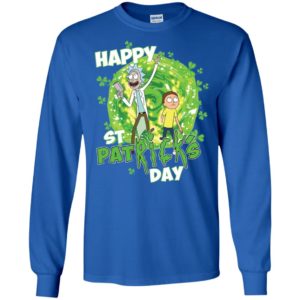 Rick And Morty Happy St. Patrick's Day Shirt image Rick And Morty Happy St. Patrick's Day Shirt