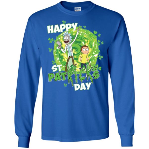 Rick And Morty Happy St. Patrick's Day Shirt