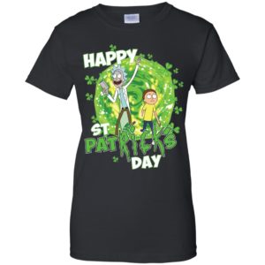 Rick And Morty Happy St. Patrick's Day Shirt image Rick And Morty Happy St. Patrick's Day Shirt