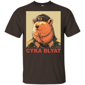 Cyka Blyat Russian Bear Shirt