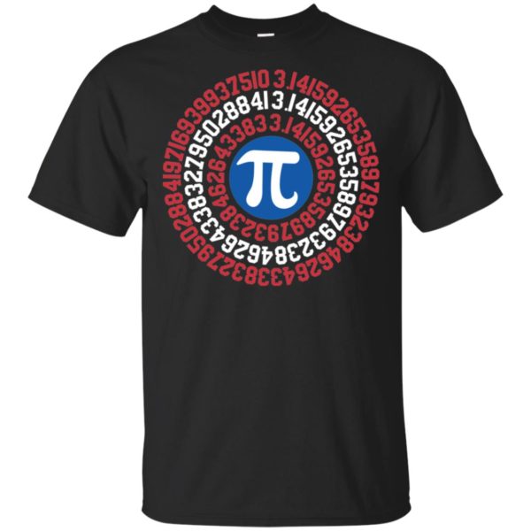 Pi Day Funny Captain American Pi Shield Shirt