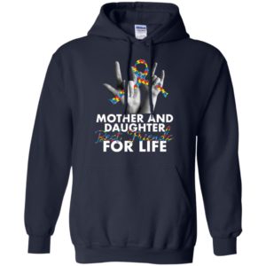 Mother And Daughter Best Friends For Life Autism Shirt image Mother And Daughter Best Friends For Life Autism Shirt
