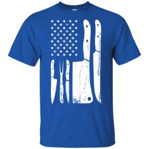 Chef Knife US Flag Shirt