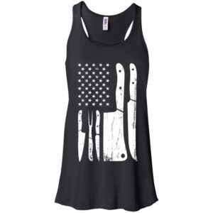 Chef Knife US Flag Shirt