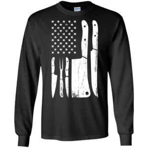 Chef Knife US Flag Shirt
