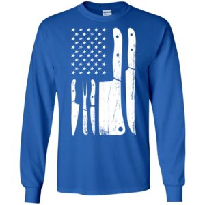 Chef Knife US Flag Shirt