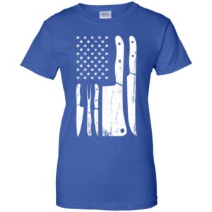 Chef Knife US Flag Shirt