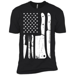 Chef Knife US Flag Shirt