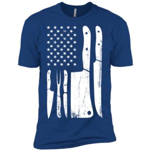 Chef Knife US Flag Shirt