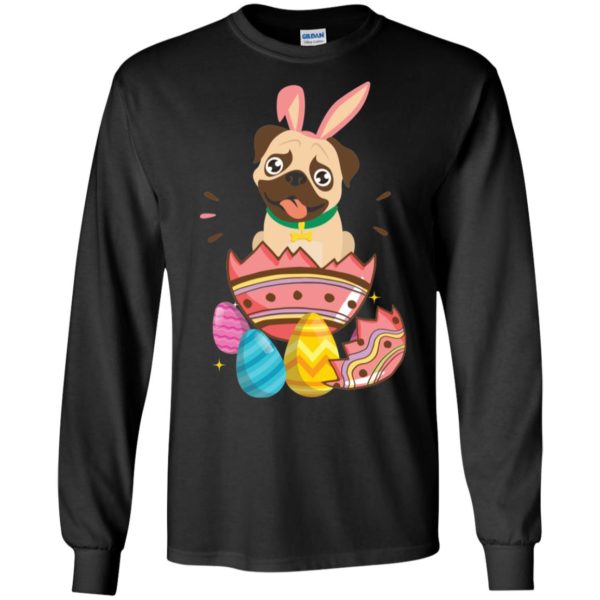 Pugs Bunny Funny Easter Pug Shirt