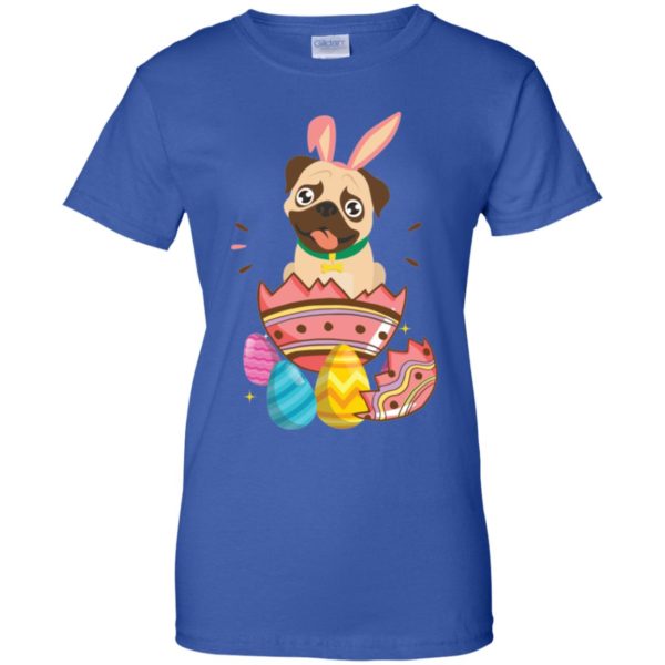 Pugs Bunny Funny Easter Pug Shirt