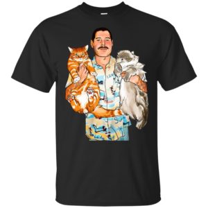 Freddie mercury outlet and cats shirt